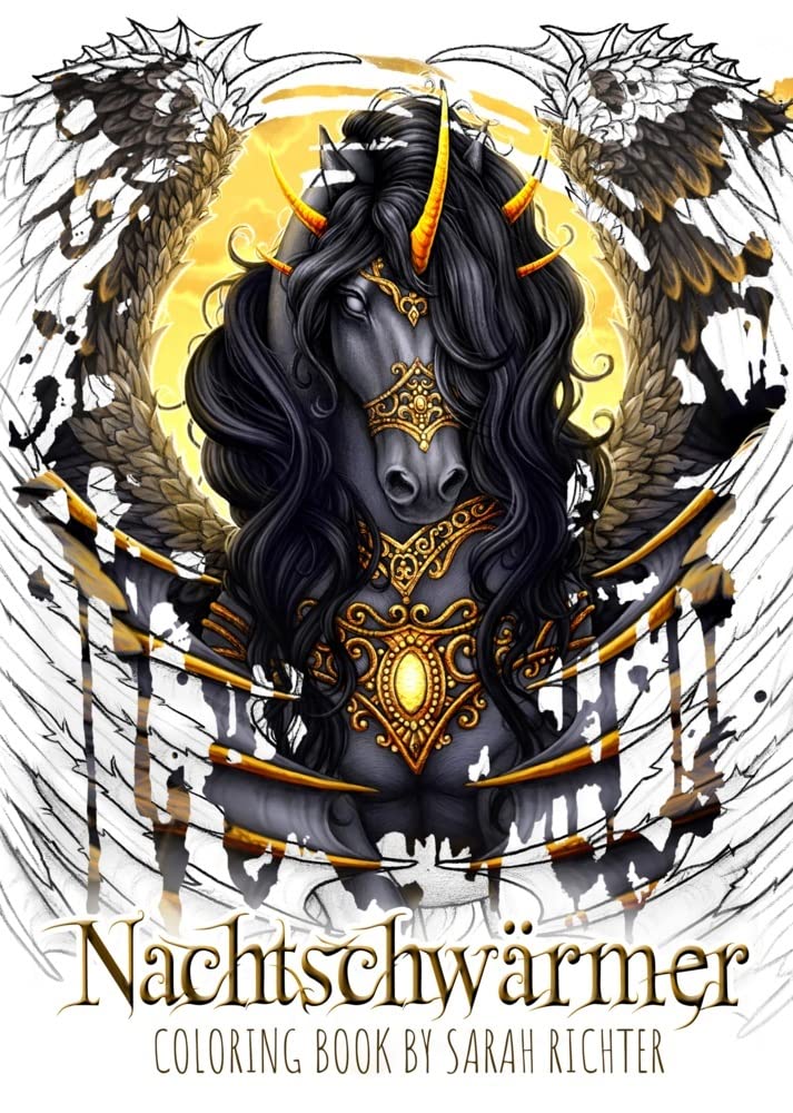 Nachtschwärmer: Coloring Book by Sarah Richter