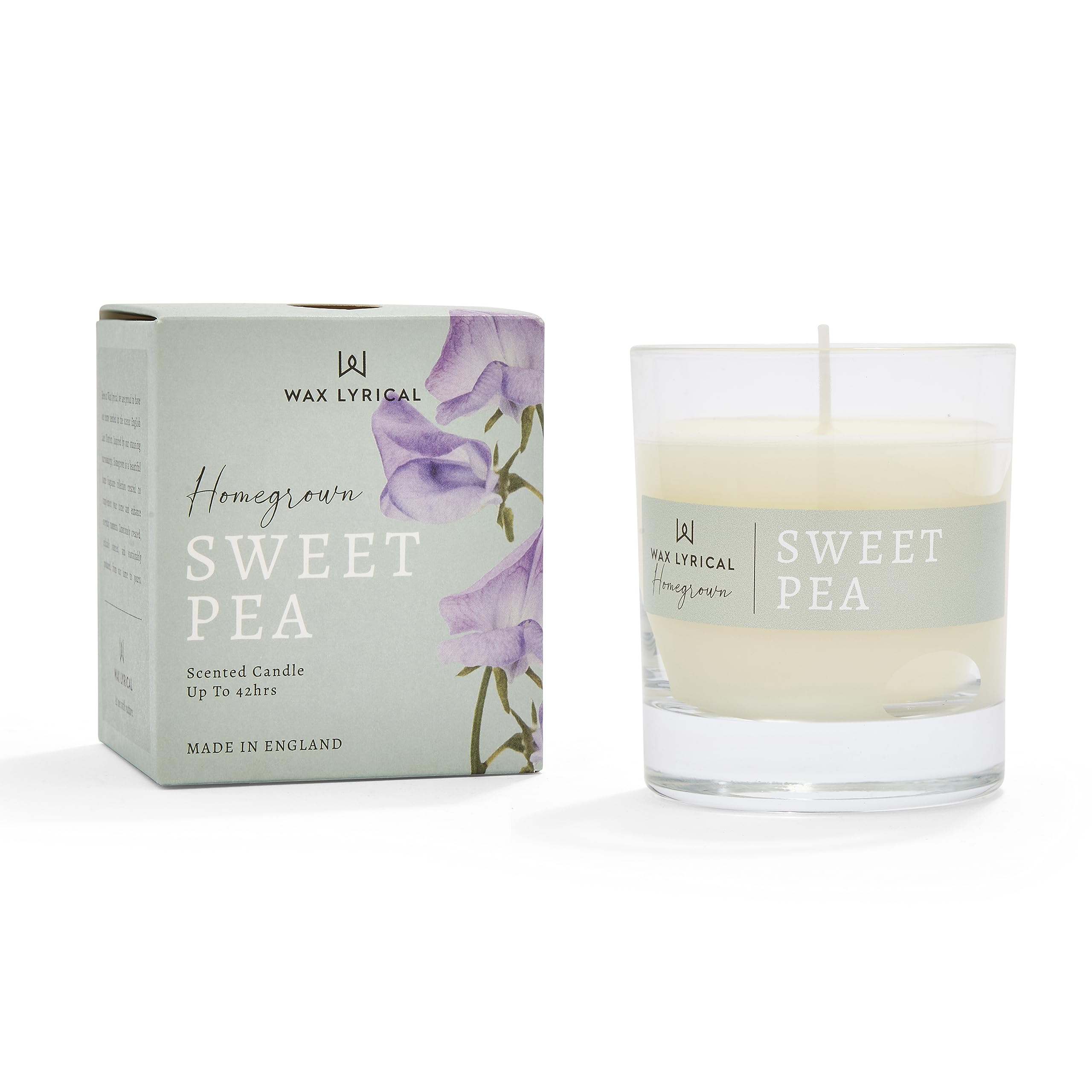 Wax Lyrical | Homegrown | Sweet Pea Candle, Ivory