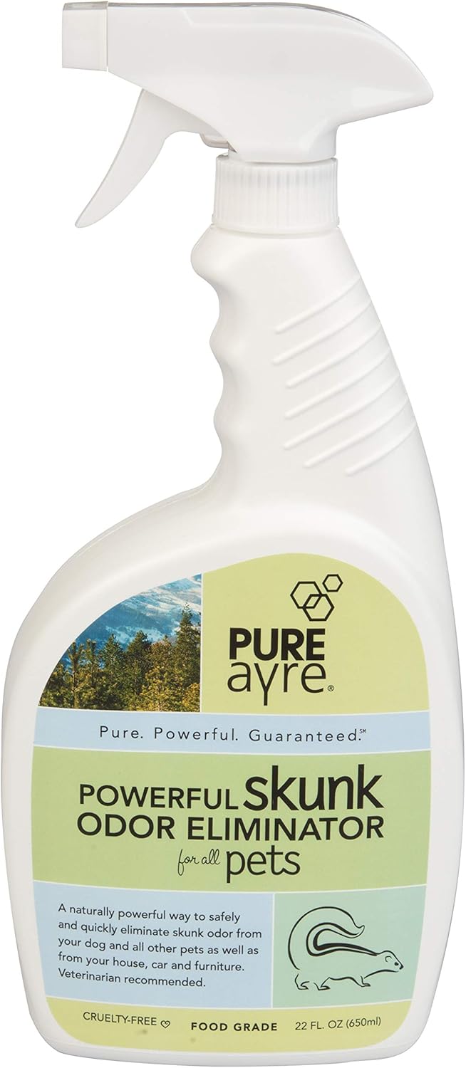 – Skunk and Pet Odor Eliminator – All-Natural Plant-Based - Pure, Powerful, and Completely Safe – 22 Ounces (2 PACK)