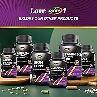 Vista 3 de Oxify Arroz de levadura roja 1200 mg 120 tabletas Sin gluten, sin OMG Suplemento fabricado en Estados Unidos