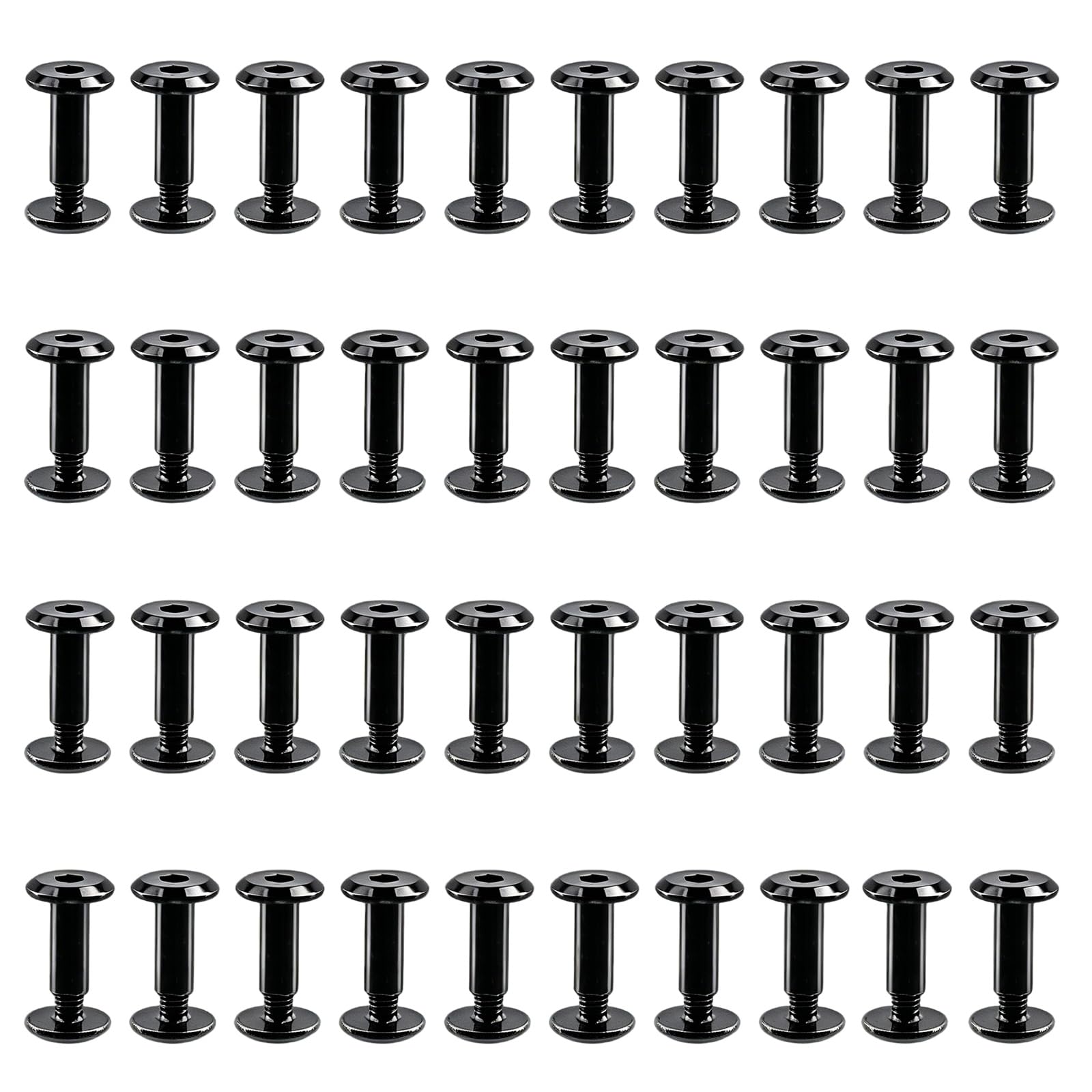 M4 Binding Post Screws - 20 Sets Stainless Steel -21