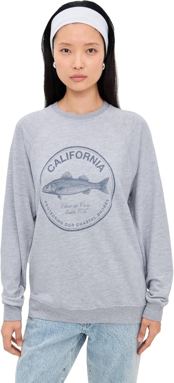 Original Retro Brand Women's California Clean Up Sweatshirt