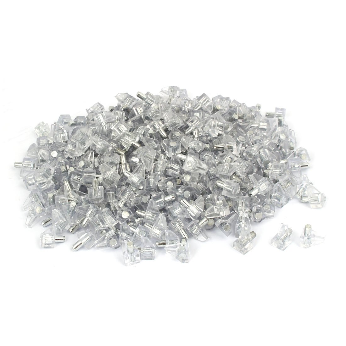 Home Cupboard Cabinet Drawer Hardware Shelf Support Pin Clear 5mm Dia 400pcs (abcf5be0798d2f30ef432ad4e50a54f3)