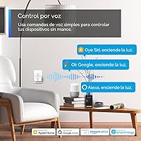 Vista 6 de TP-Link Tapo Enchufe Inteligente Mini Compatible con Matter, Diseño Compacto, 15A/1800W Máx., Configuración Súper Fácil, Funciona con Apple Home