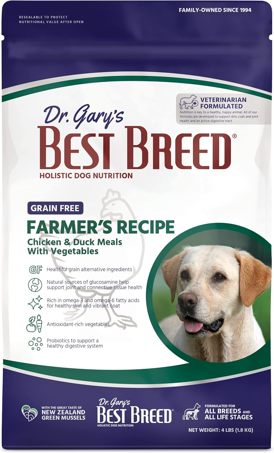 Dr. Gary’s Best Breed Grain Free Farmer’s...