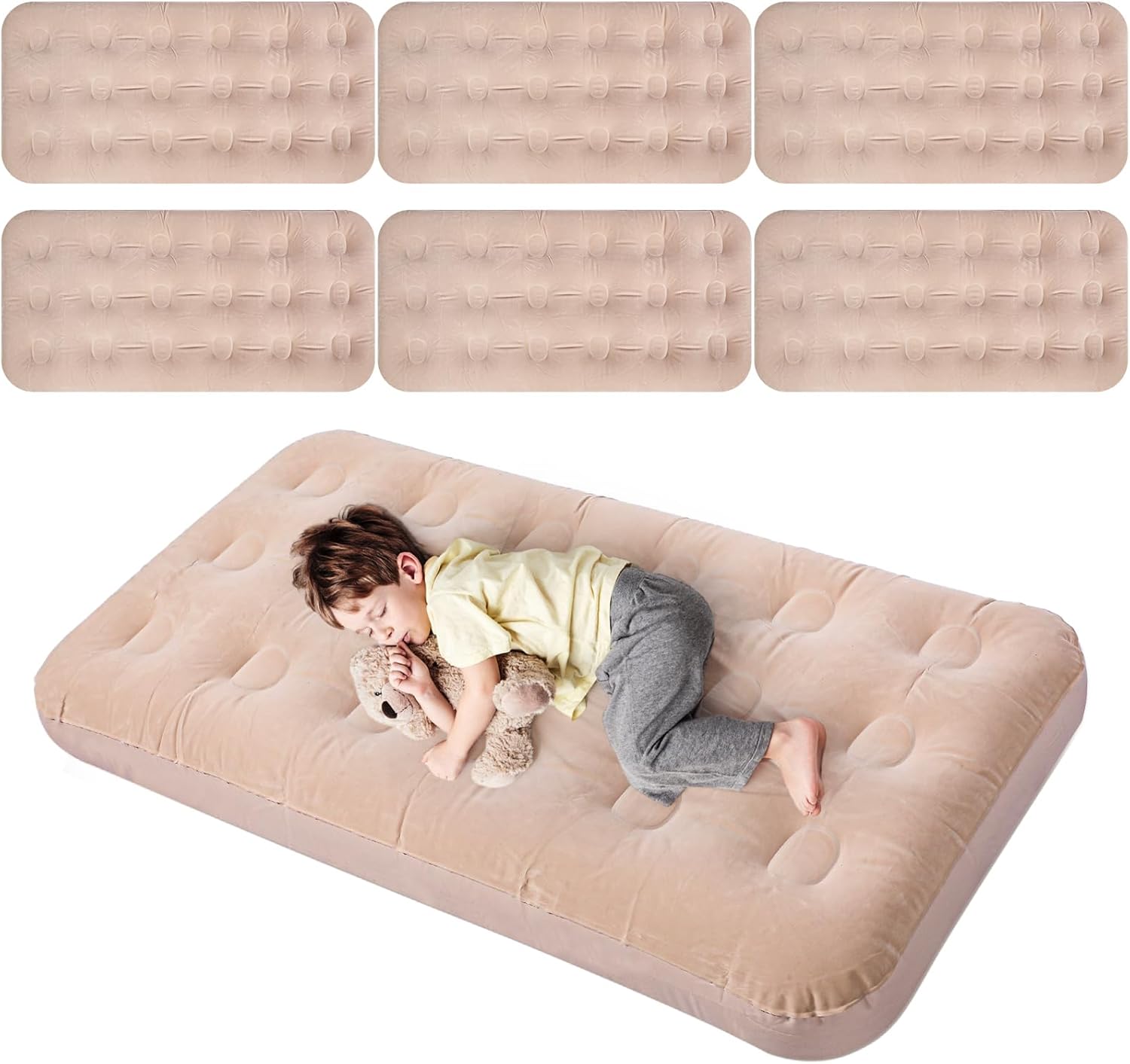 Geetery Kids Air Mattress Toddler Inflatable Airbed 55x27