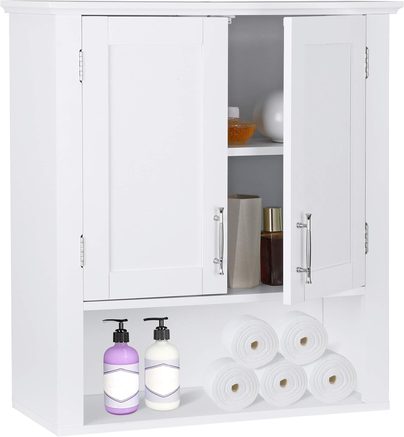 Buy ZenStyle Bathroom Wall Over The Toilet, White Medicine