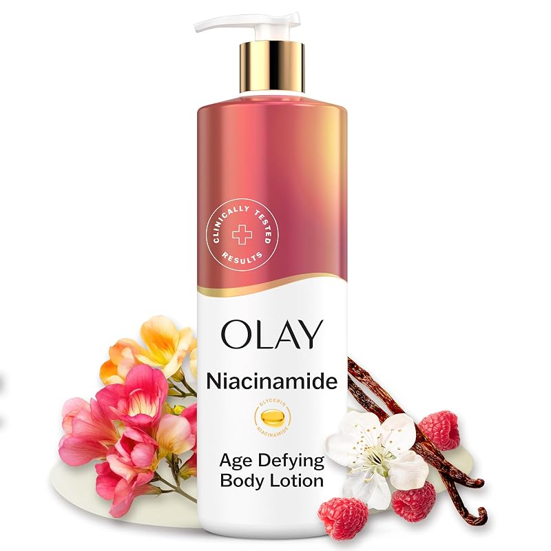 Loção corporal Olay com niacinamida e vitamina B3, absorção rápida, 510 mL