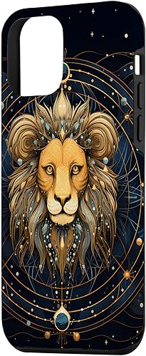 Miniatura 2 de Funda para iPhone 12 mini Leo signo del zodiaco León Horóscopo Constelación