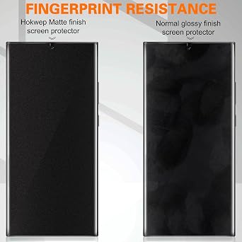 Galaxy S22 Ultraスクリーンプロテクター マットプライバシー 完全粘着 柔軟なTPUフィルム 画面内ロック解除をサポート アンチスパイ ケースフレンドリー Samsung Galaxy S22 Ultra 5G 6.8インチ用 2枚パック