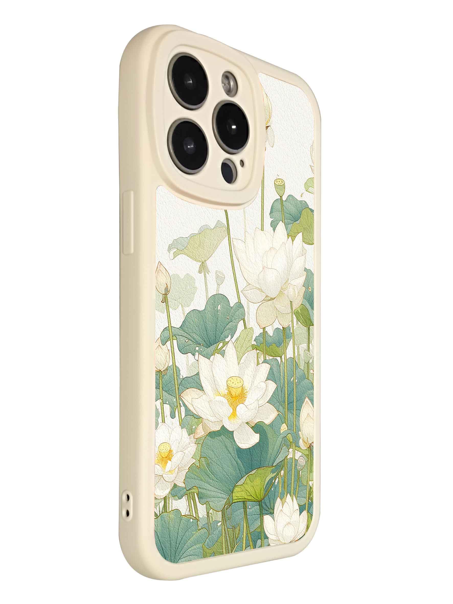 Amazon.com: FADELF for iPhone 13 Pro Max (6.7in) Phone Case - Green Lotus Leaves and White Lotus Flowers Design - Soft and Shockproof Cell Phone case for Women Girls Man - White Amazon.com: FADELF for iPhone 13 Pro Max (6.7in) Phone Case - Green Lotus Leaves and White Lotus Flowers Design - Soft and Shockproof Cell Phone case for Women Girls Man - White