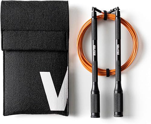 Miniatura 10 de Velites Cuerda de saltar ultraligera Cyclone | Diseño premium para DOBLE BAJO Y CRUZADO | Mango desmontable y sistema de 360º