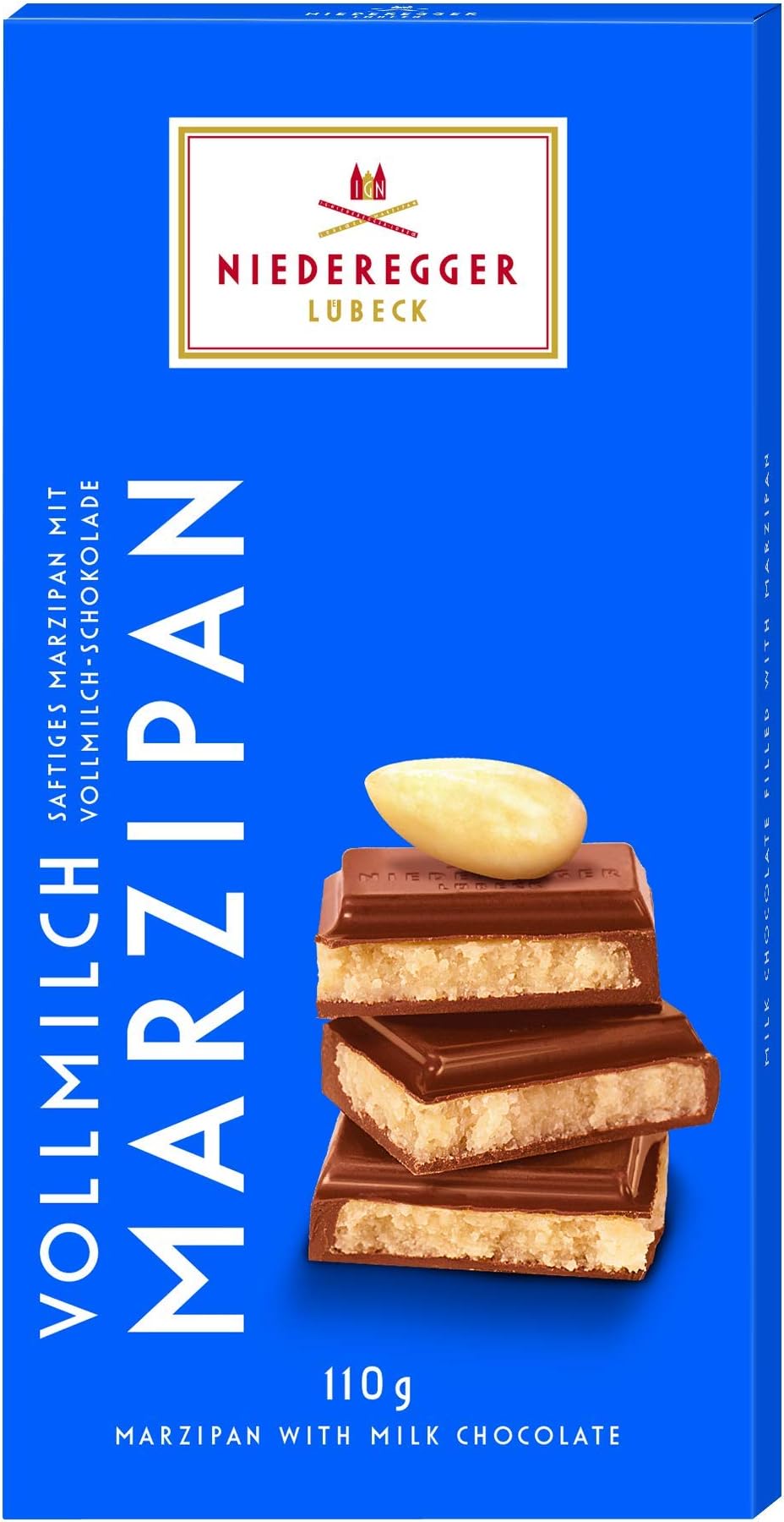 Marzipan Classic Bar - Milk, 3.88 Ounce (Pack of 10)