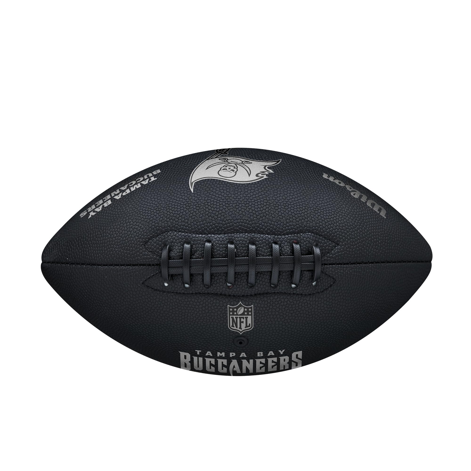 Wilson Ballon de Football NFL Team Metallic Premiere - Taille Officielle - Tampa Bay Buccaneers