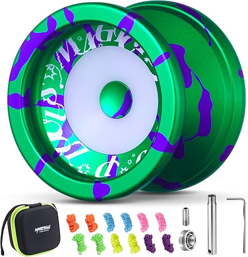 Miniatura 9 de MAGICYOYO Yoyo Profesional Responsivo para Niños de 8-12, V6 Locus Yo Yo de Doble Función para Adultos, Yo-yo de Truco de Giro con el Dedo con