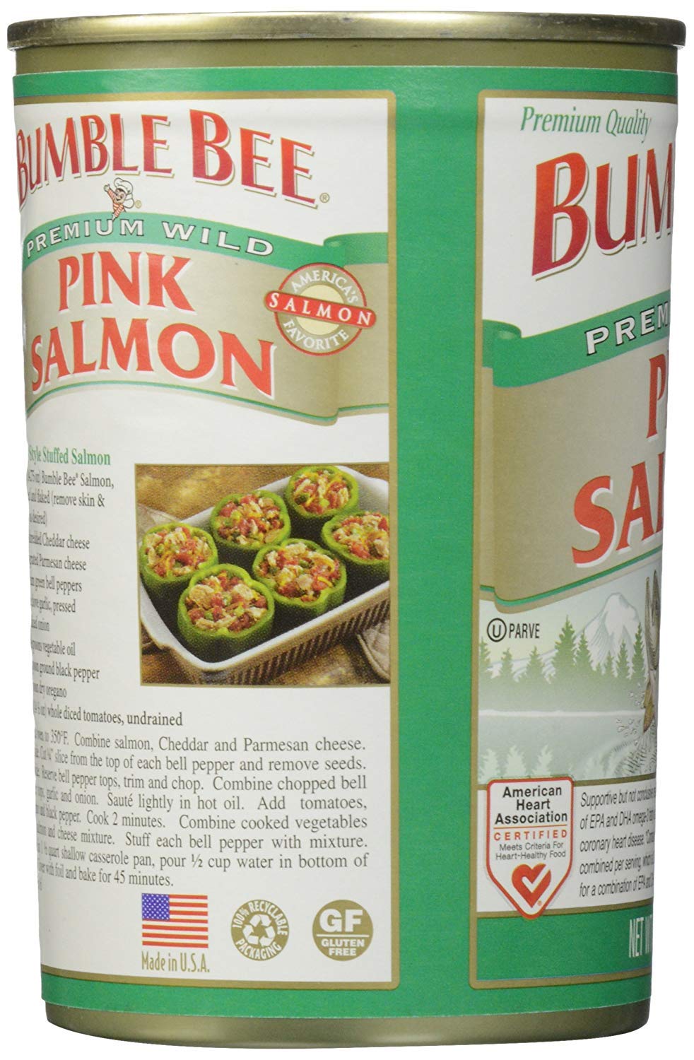 Bumble Bee Premium Wild Pink Salmon 14.75 Oz Cans (Pack of 6)