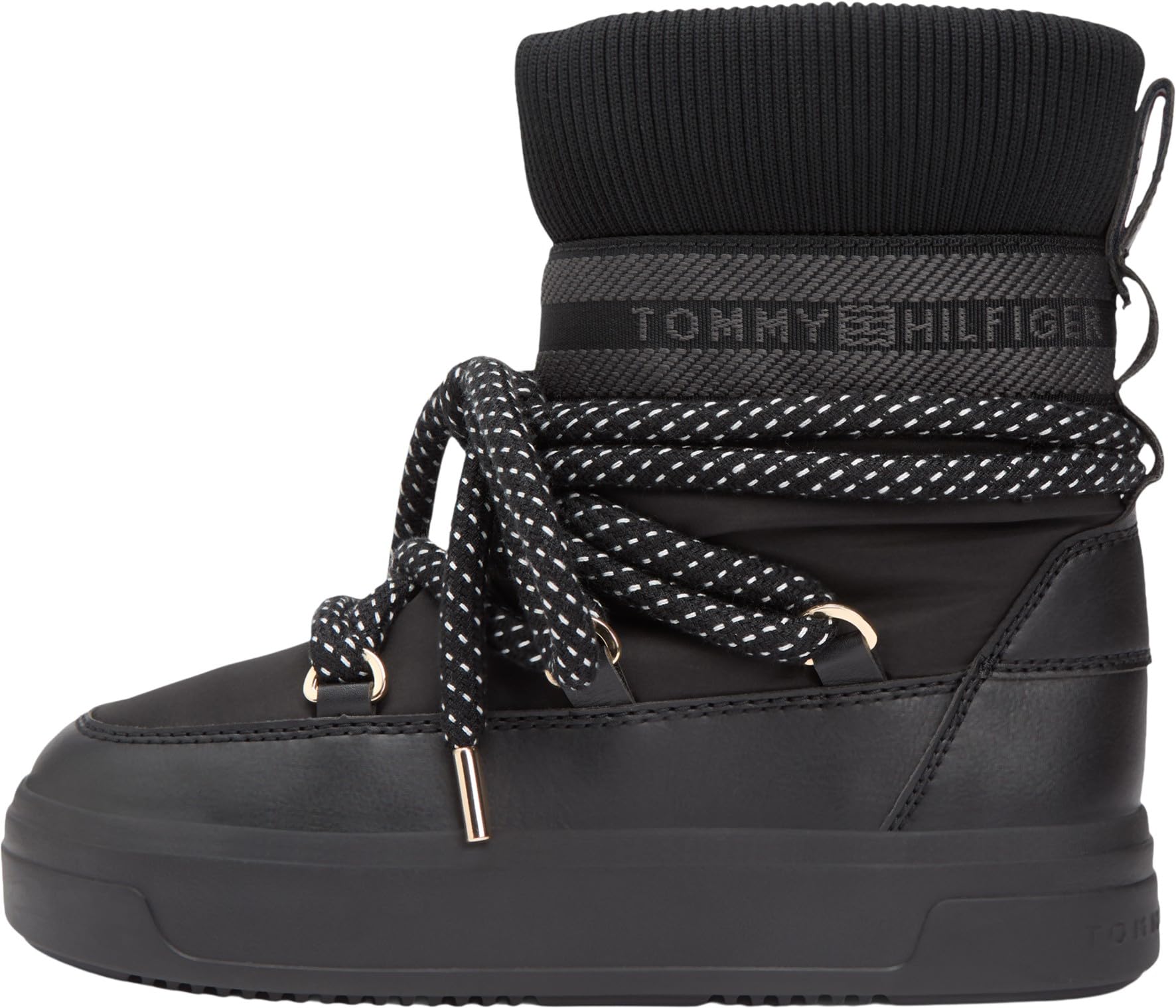 Tommy Hilfiger Damen Snow Boot Water Repellent Fw0fw09260 Outdoor-Stiefel