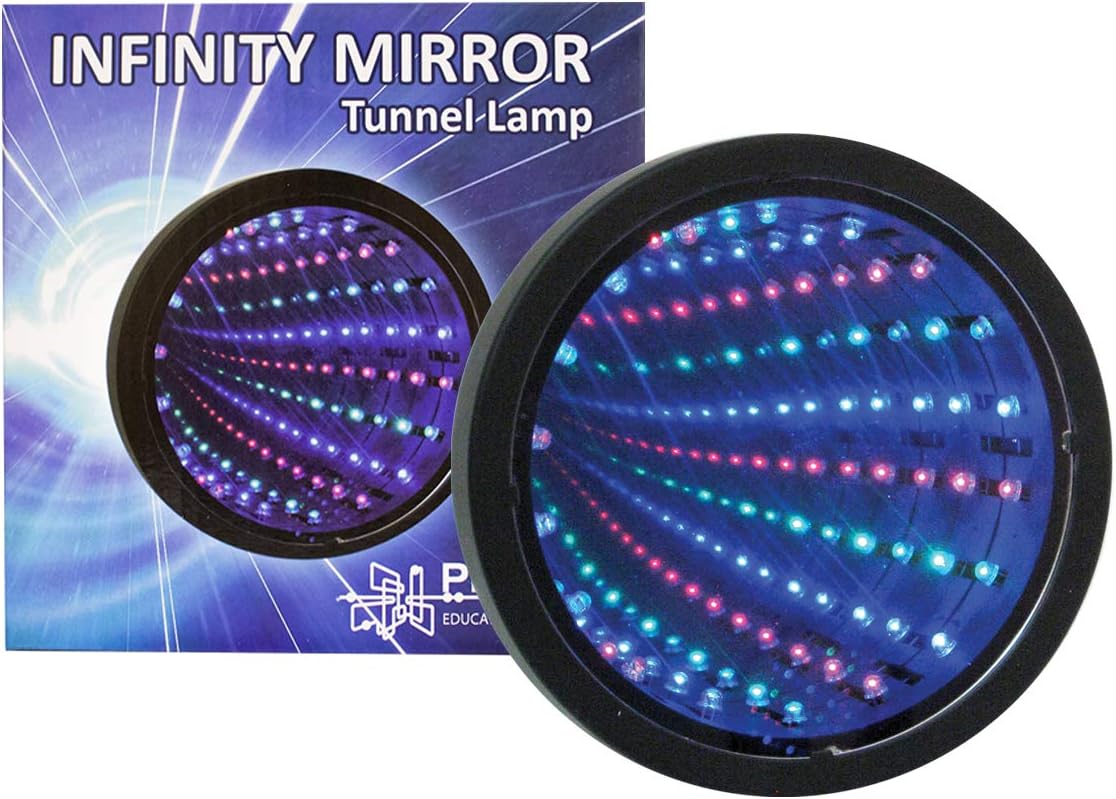 Playlearn SIM6 Infinity Mirror Tunnel Lamp LED Lighting Sensory Party Décor