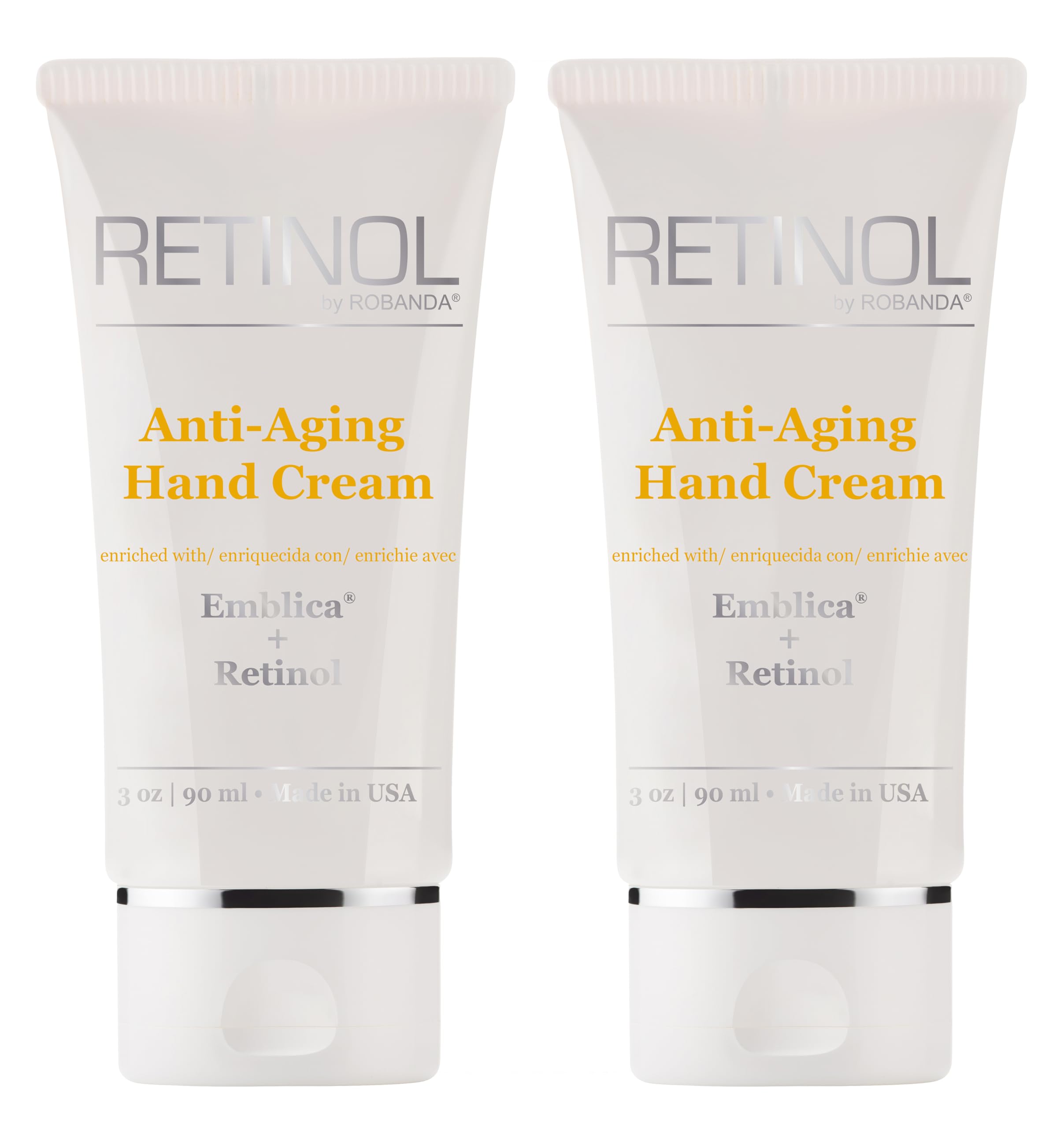 Robanda Retinol Anti-Aging Hand Cream 2-Pack