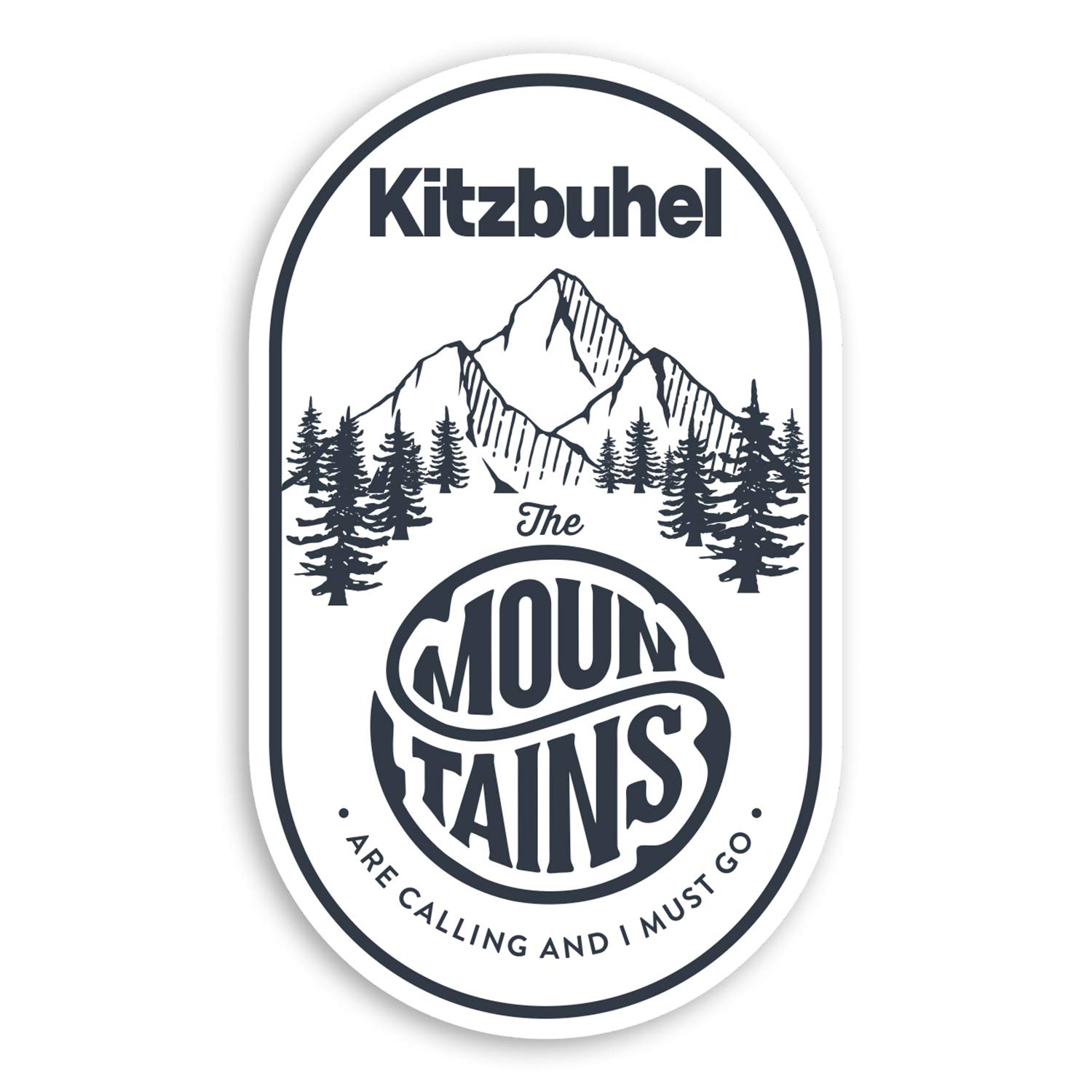 Lcehtogye Multi 2 X 10Cm Kitzbuhel Austria Vinyl Stickers Mountain Ski Luggage Sticker #30239 (10Cm Tall)