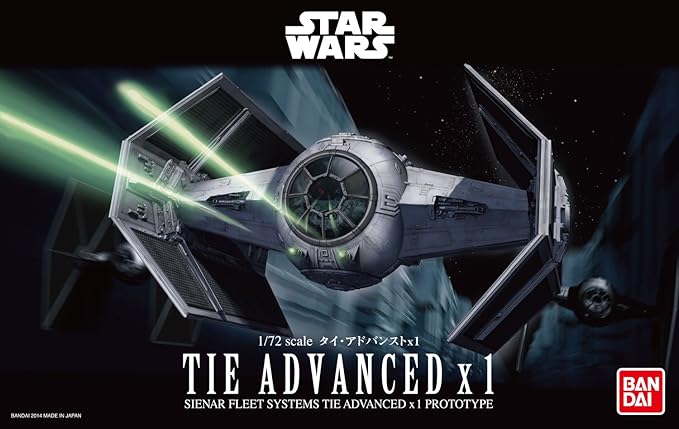 Bandai Hobby Star Wars TIE Advanced X1 miniatura 6