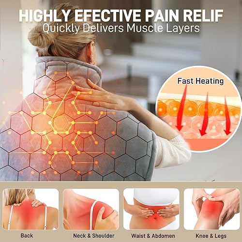 Miniatura 2 de Almohadilla térmica para espalda y hombros cortos