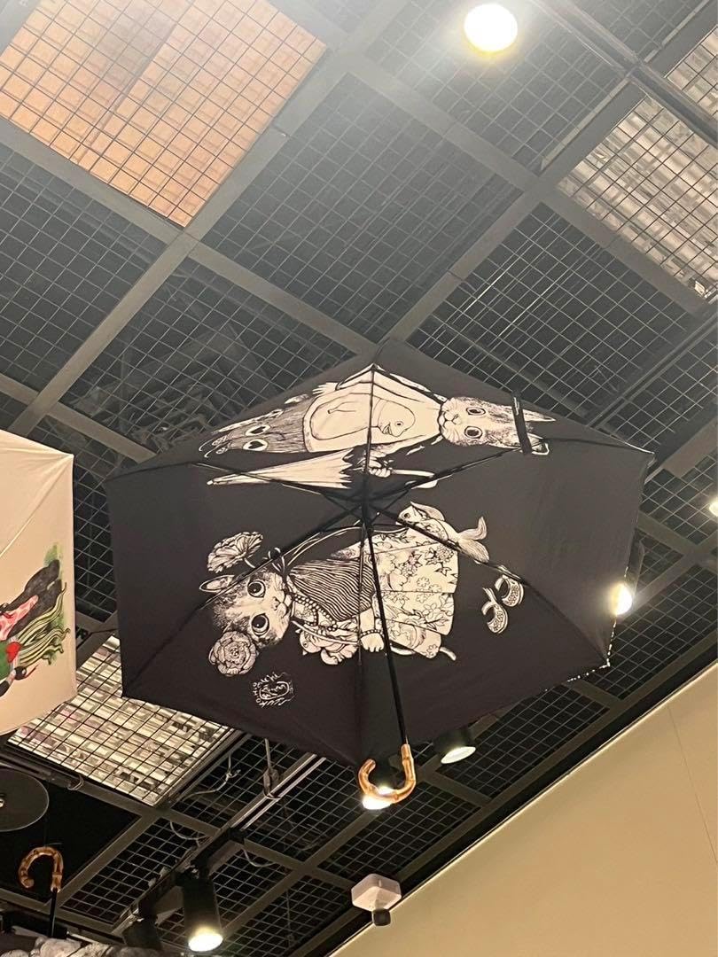 折りたたみ傘 台湾 奇幻動物森林 ヒグチユウコ猫デザイン 晴雨兼用