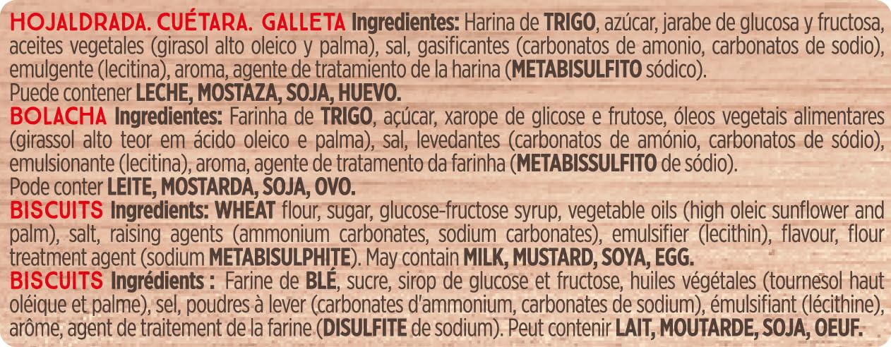Cuétara Galletas Hojaldrada, 600 g