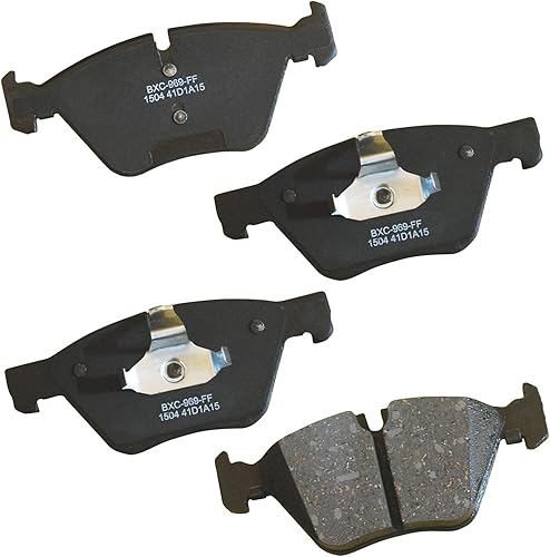 Miniatura 448 de Pastillas de freno delanteras cerámicas Bendix Premium SBC11 para modelos seleccionados Dodge Dart, Ford Fairlane, Falcon, Sedan Delivery, Mustang