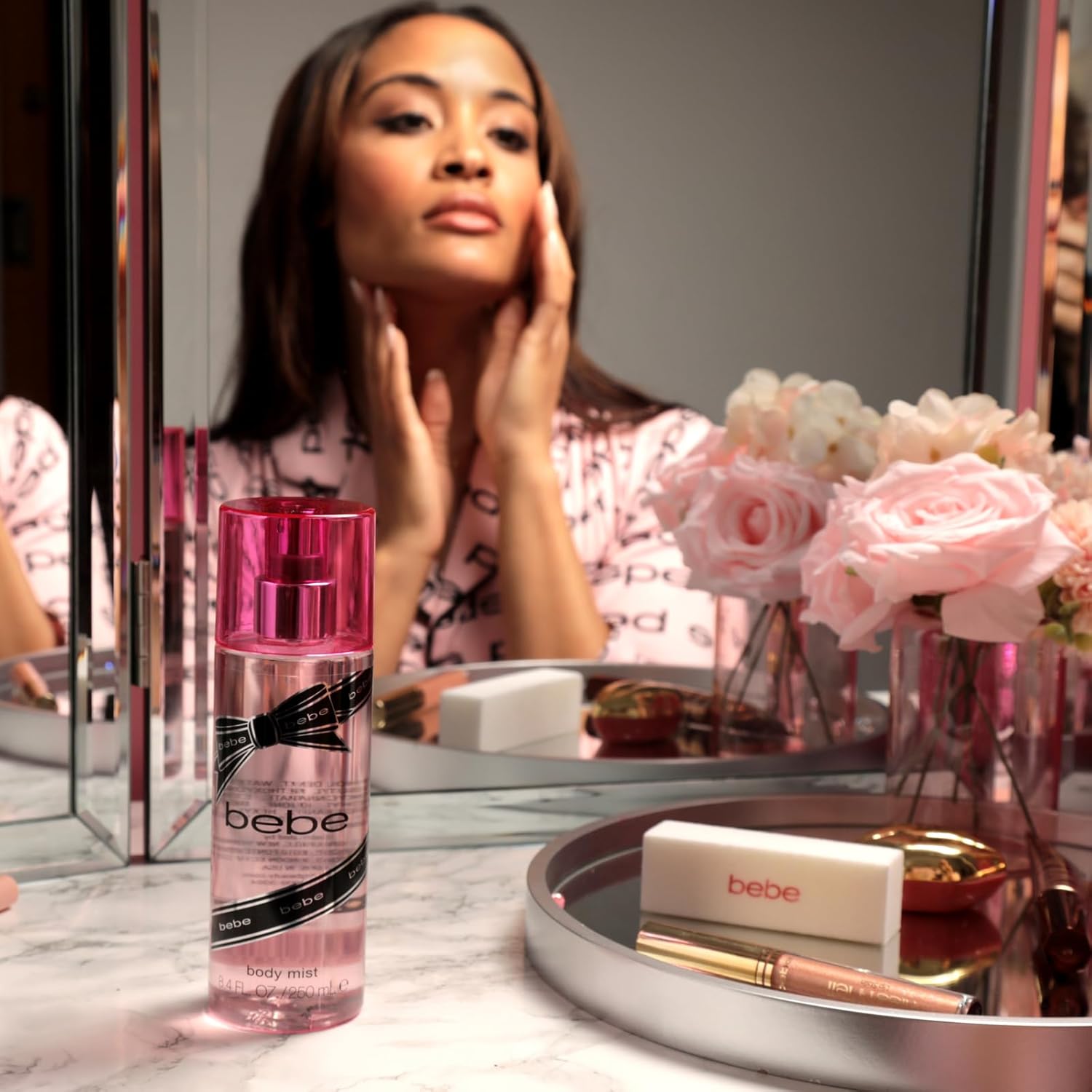 Bebe Silver Body Mist - Body Spray for Women with Mango, Tuberose, Peony, Jasmine, Rose, Cedarwood, Musk, and Sandalwood Fragrance Mist - 8.4 oz - Image 8