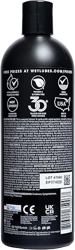 Miniatura 13 de Wet Uranus Lubricante anal a base de silicona para hombres, mujeres y parejas, 3 onzas líquidas, lubricante sexual personal de alta calidad de larga