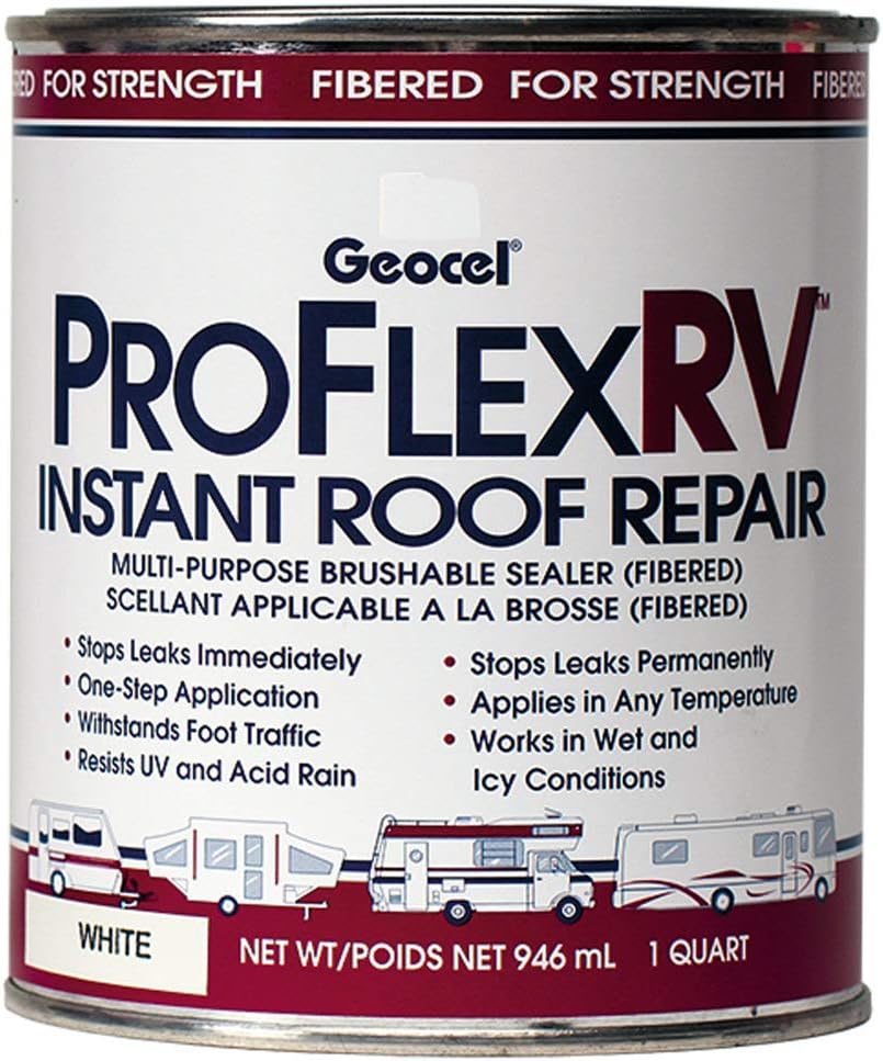 Geocel 24200 Roof Coating & Sealant, Clear
