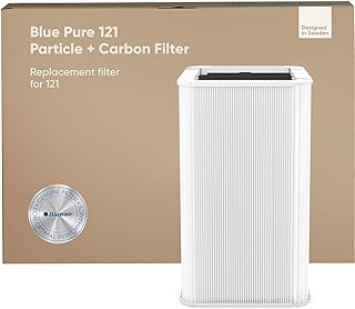 BLUEAIR Blue Pure 121 Genuine Replacement Filter, Particle and Activated Carbon, Fits Blue Pure 121 Air Purifier