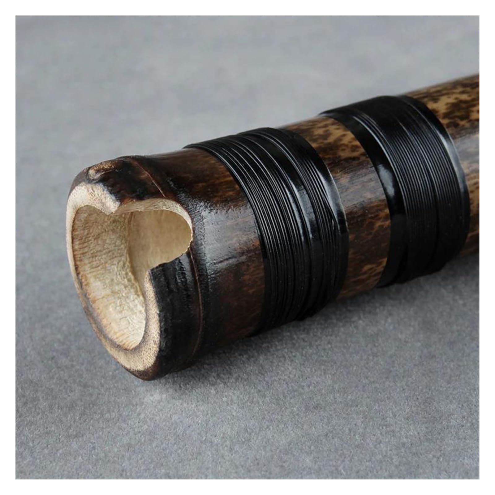 Flauto Di Bambù Shakuhachi Strumento Musicale In Legno Con Chiave In Re 5 Fori 54 Cm Flauto Di Bambù
