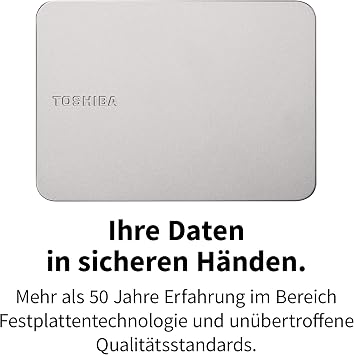 Rigido Esterno Disco - Toshiba - Canvio Flex - 1 TB - Argento - Prestazioni