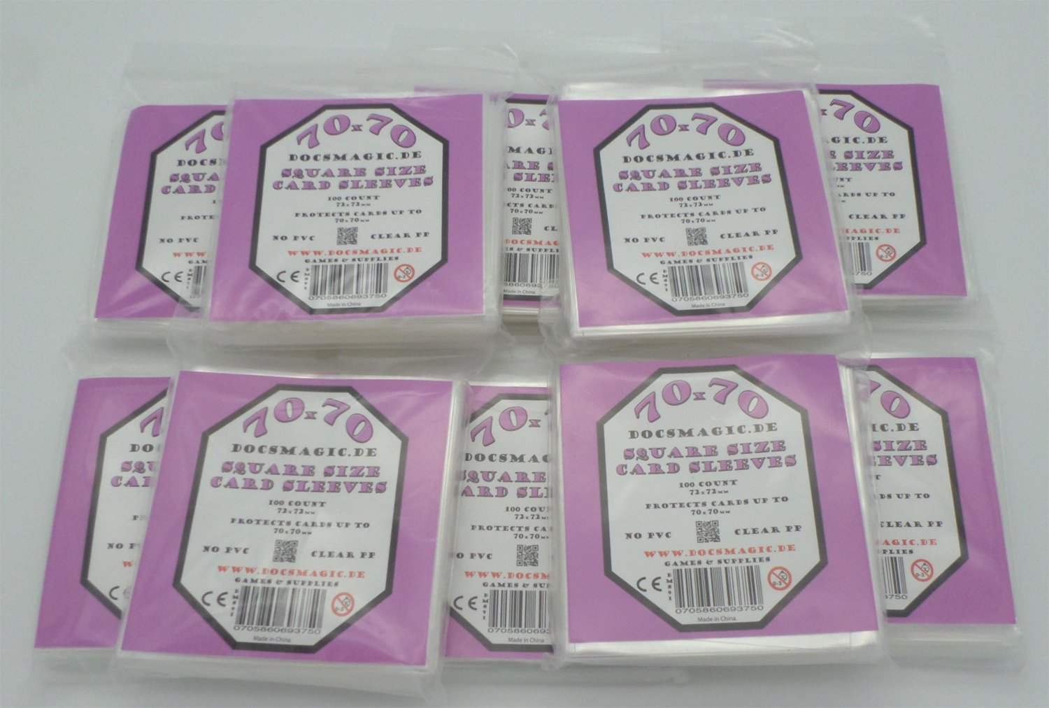 docsmagic.de 1.000 Mini European Board Game Sleeves - 10 Packs - 47 x 70 - Small EU - 44 x 68 — view 26