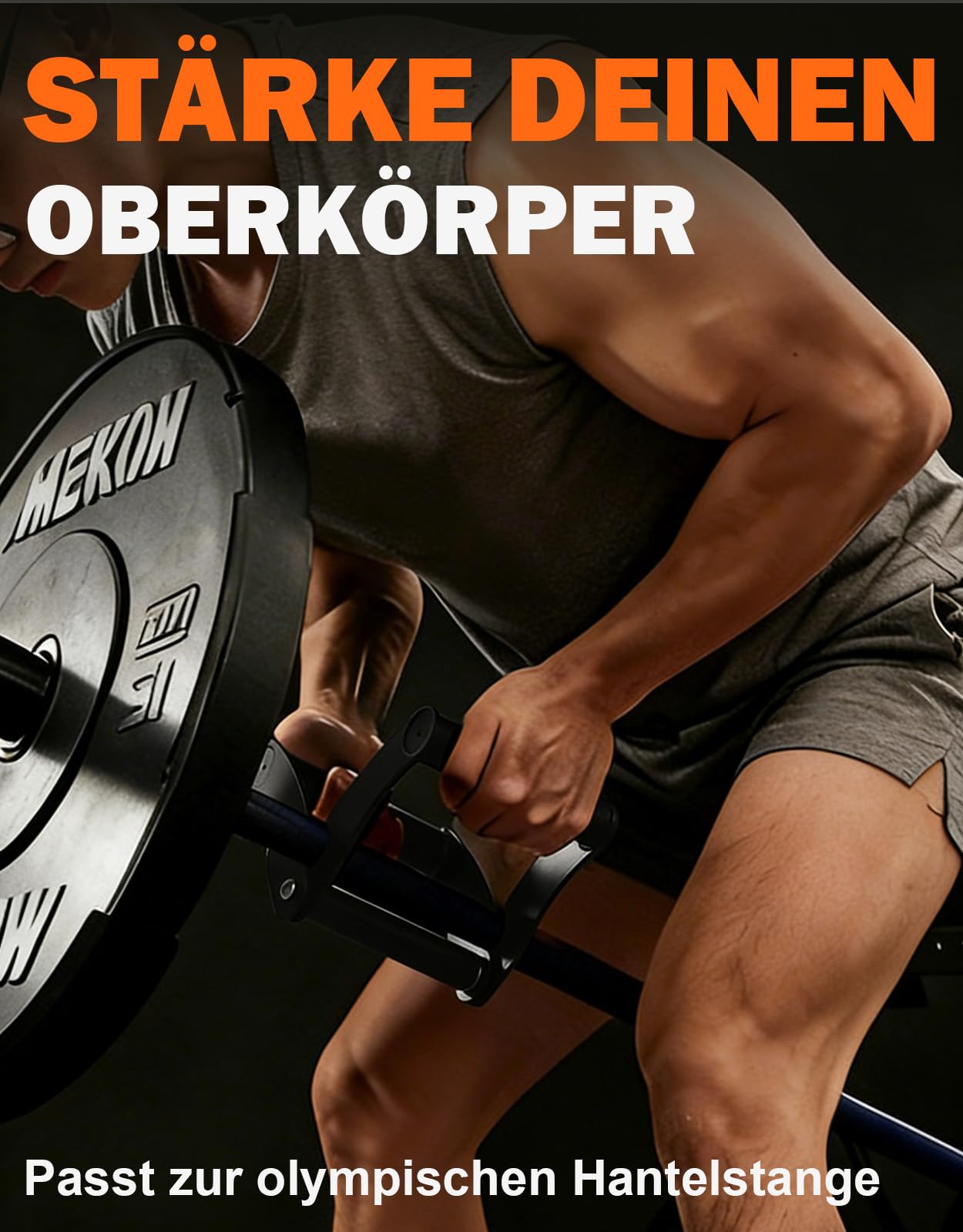 Fitarc Breite T-Stange, Reihengriff, Landminen-Befestigung für Langhantel, U-Clips, Fitnessstudio, Landmine, V-Griff, Übungen für Rücken, Arm, Schulter