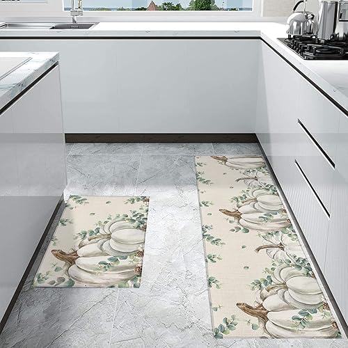 Miniatura 4 de Tapete de cocina de Navidad, decoración del hogar, diseño a cuadros, diseño de árbol de Navidad, organización de cocina, antifatiga, tapete de