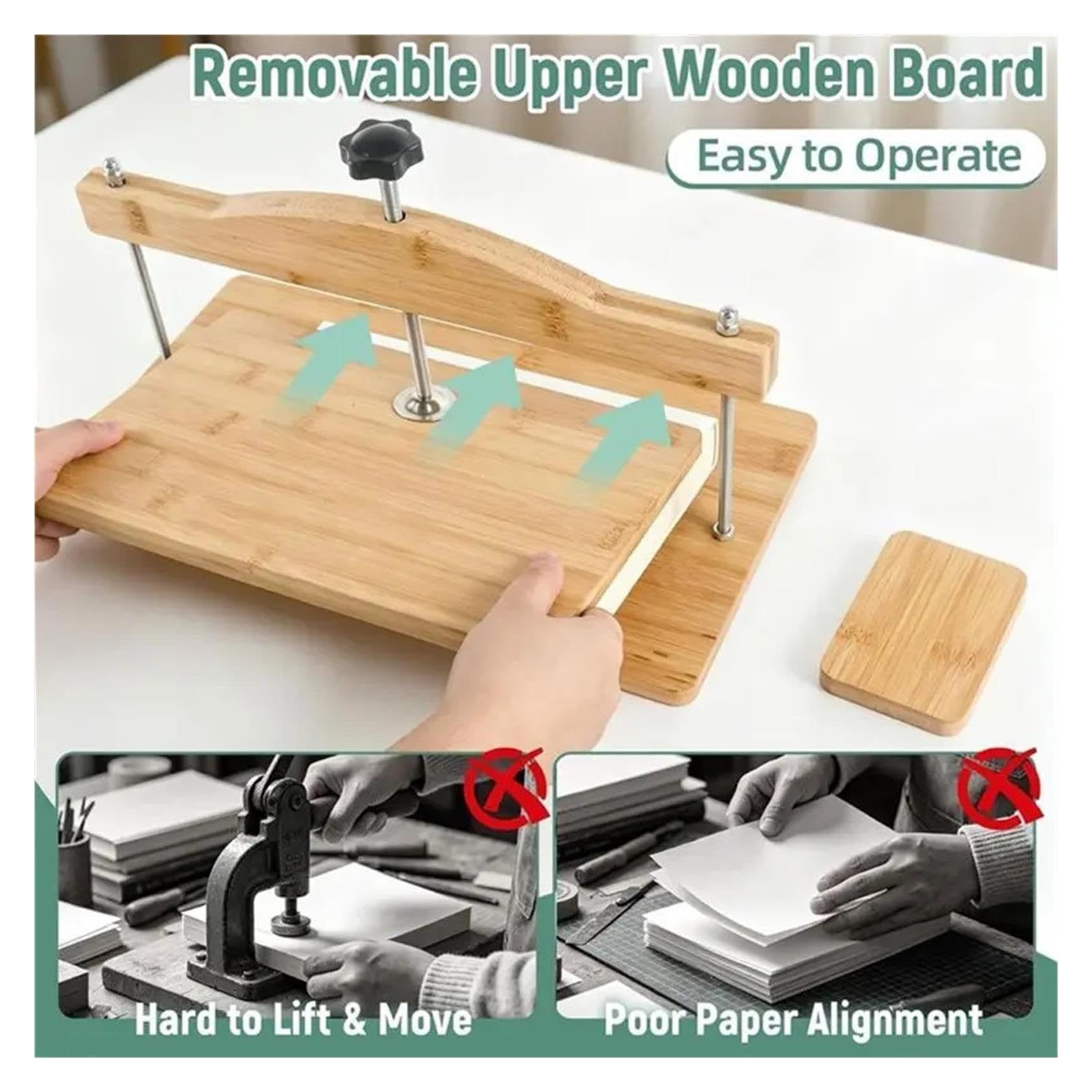 Wooden Book Binding Press Outils de Reliure en Bois