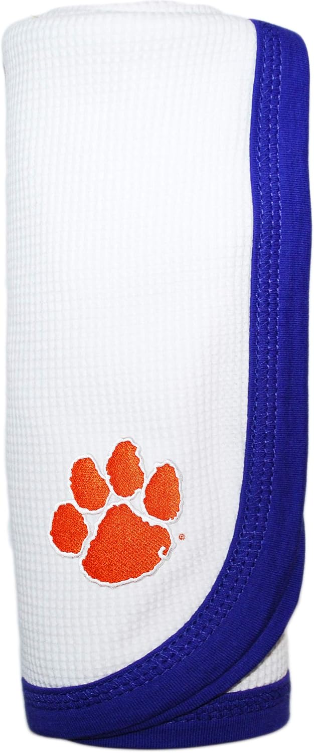 Creative Knitwear Clemson Tigers Thermal Swaddling Blanket
