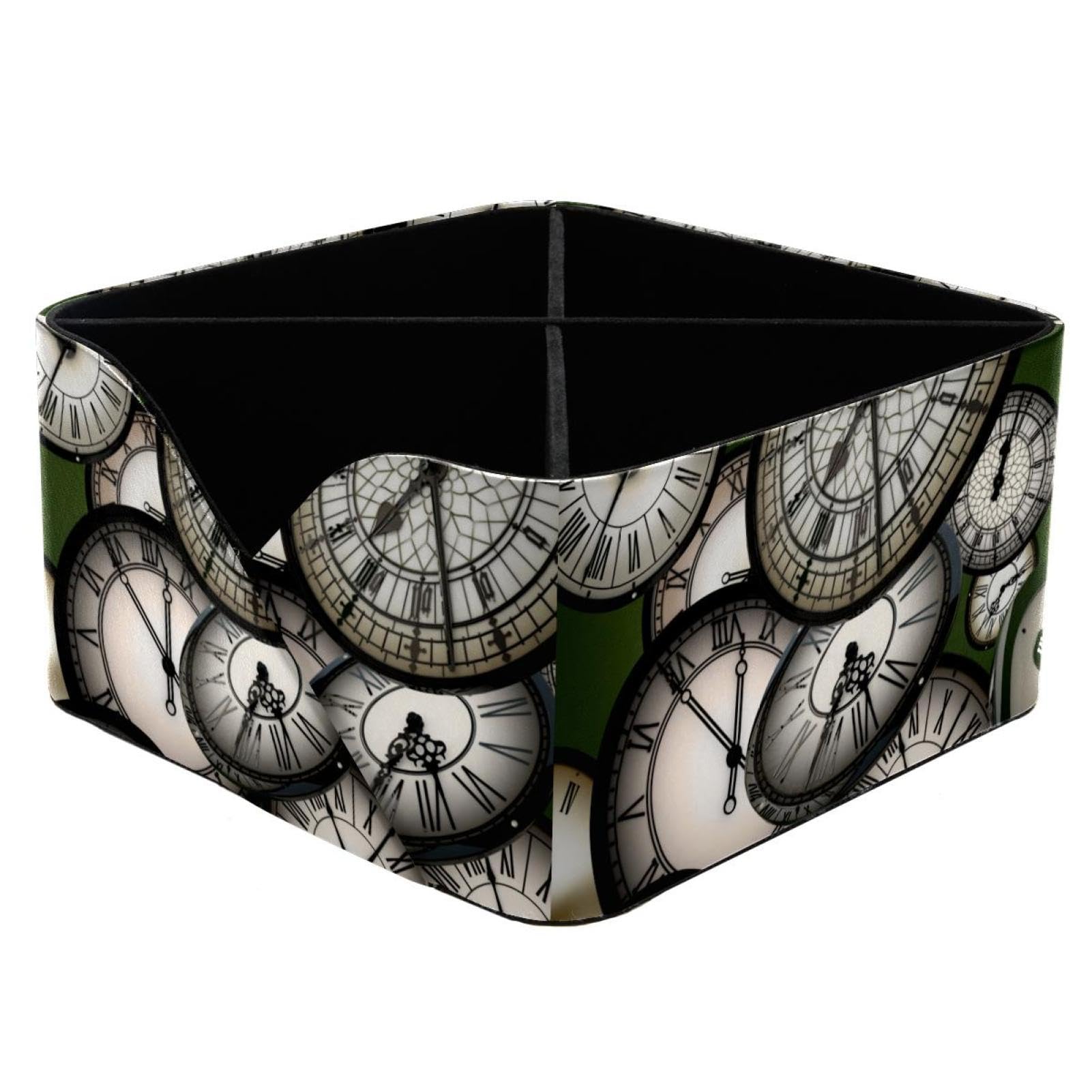 Organiseur de bureau sobre avec 4 compartiments et pot de rangement robuste pour stylos