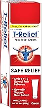 T-Relief Pain Relief cream,[114g] 4 oz