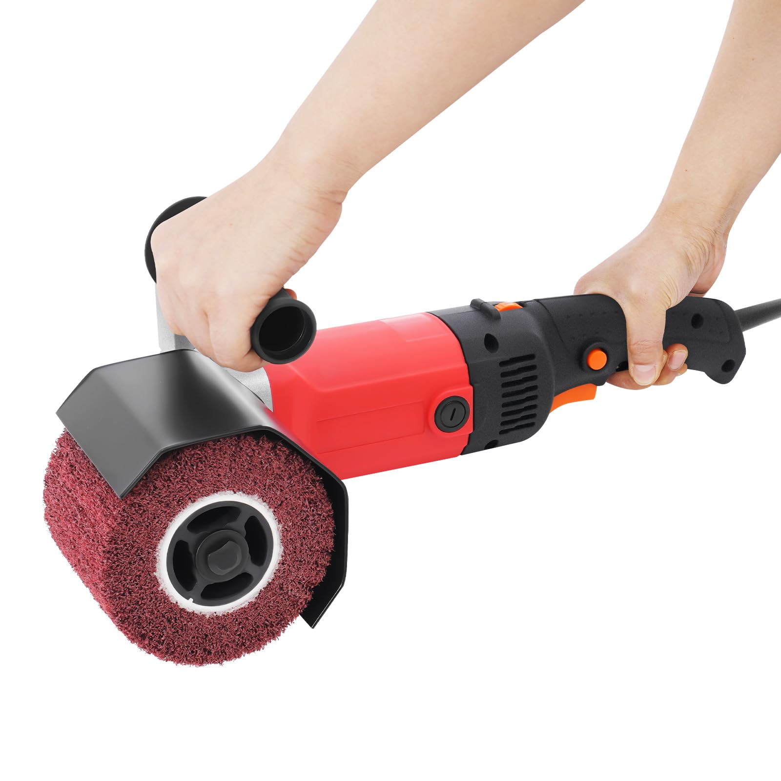 Rasatura in legno, 1580 W, levigatrice a spazzola, 220 V, macchina di rasatura versatile per ristrutturazione superficiale, per legno, metallo e acciaio inossidabile