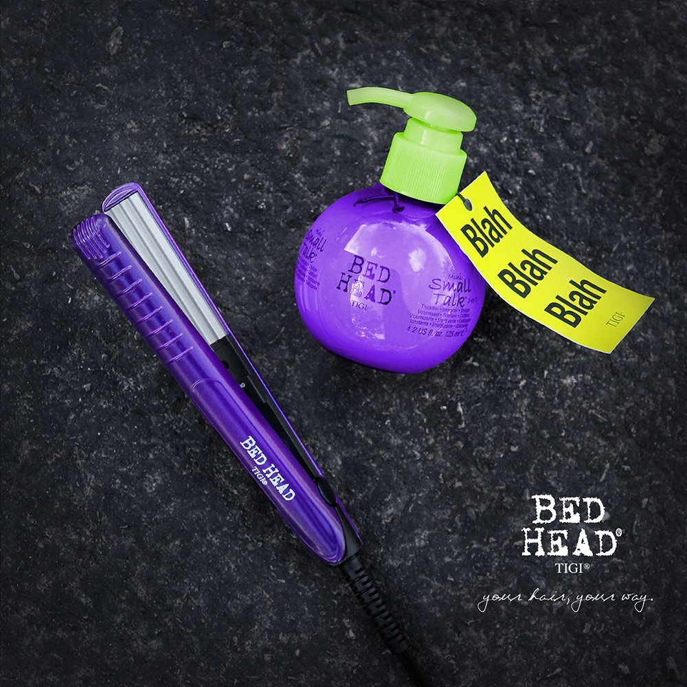 Bed Head Travel Mini Hair Crimper for Touchups, Texture, and Volume, 1
