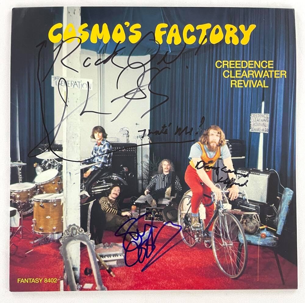 Creedence Clearwater Revival CCR Signed Autograph Album Vinyl