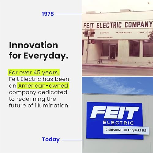 Miniatura 7 de Feit Electric Bombillas LED BR30, equivalente a 65 W, no regulables, vida útil de 10 años, 650 lúmenes, blanco suave de 2700 K, bombillas