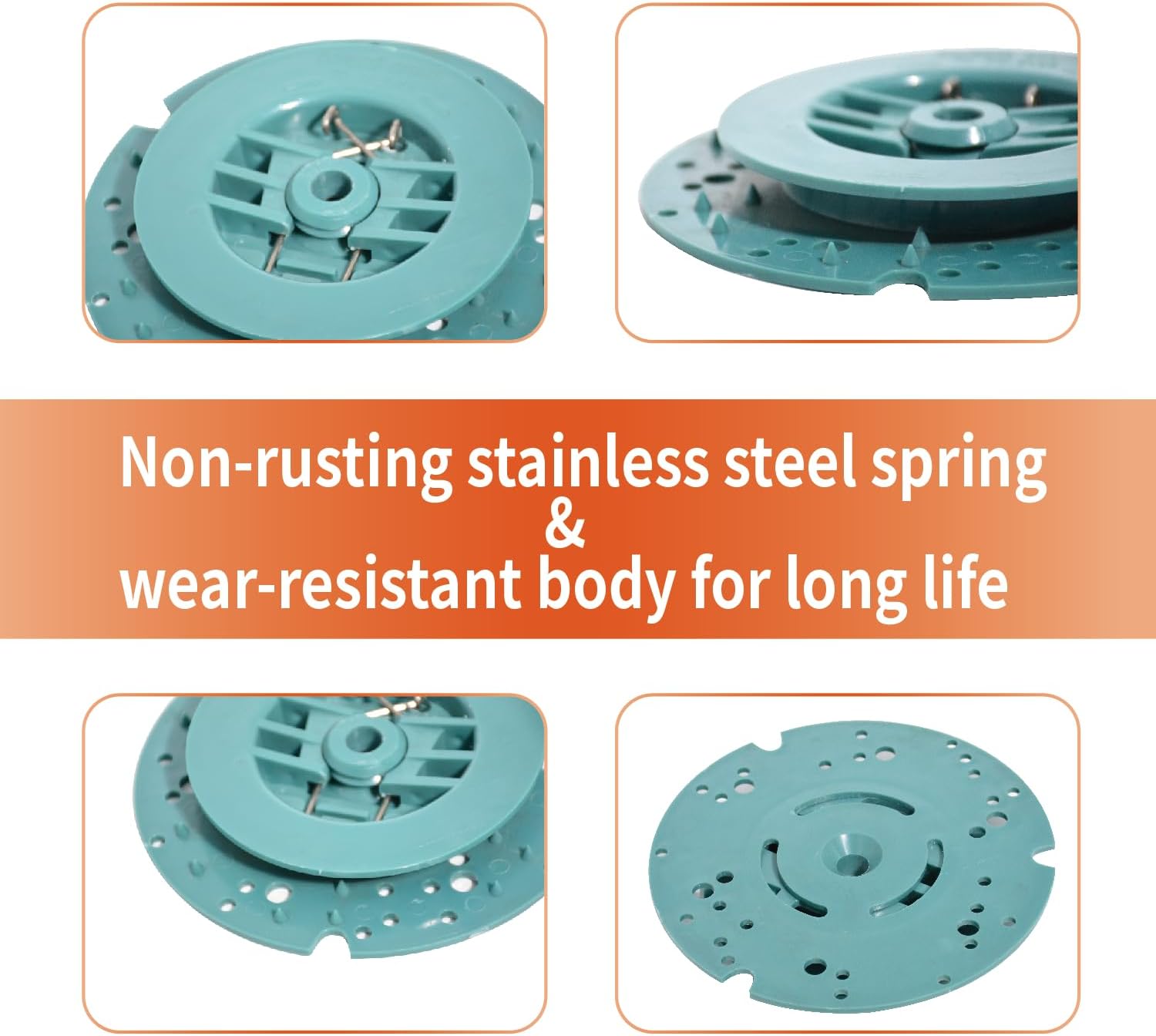 GrandEast Floor Scrubber Pad Retainer Compatible with Tennant T5, 5680, 5700, 7200, 7100, 8300 Floor Scrubber Cleaning Accessories, Cleaning Equipment Replacement Part