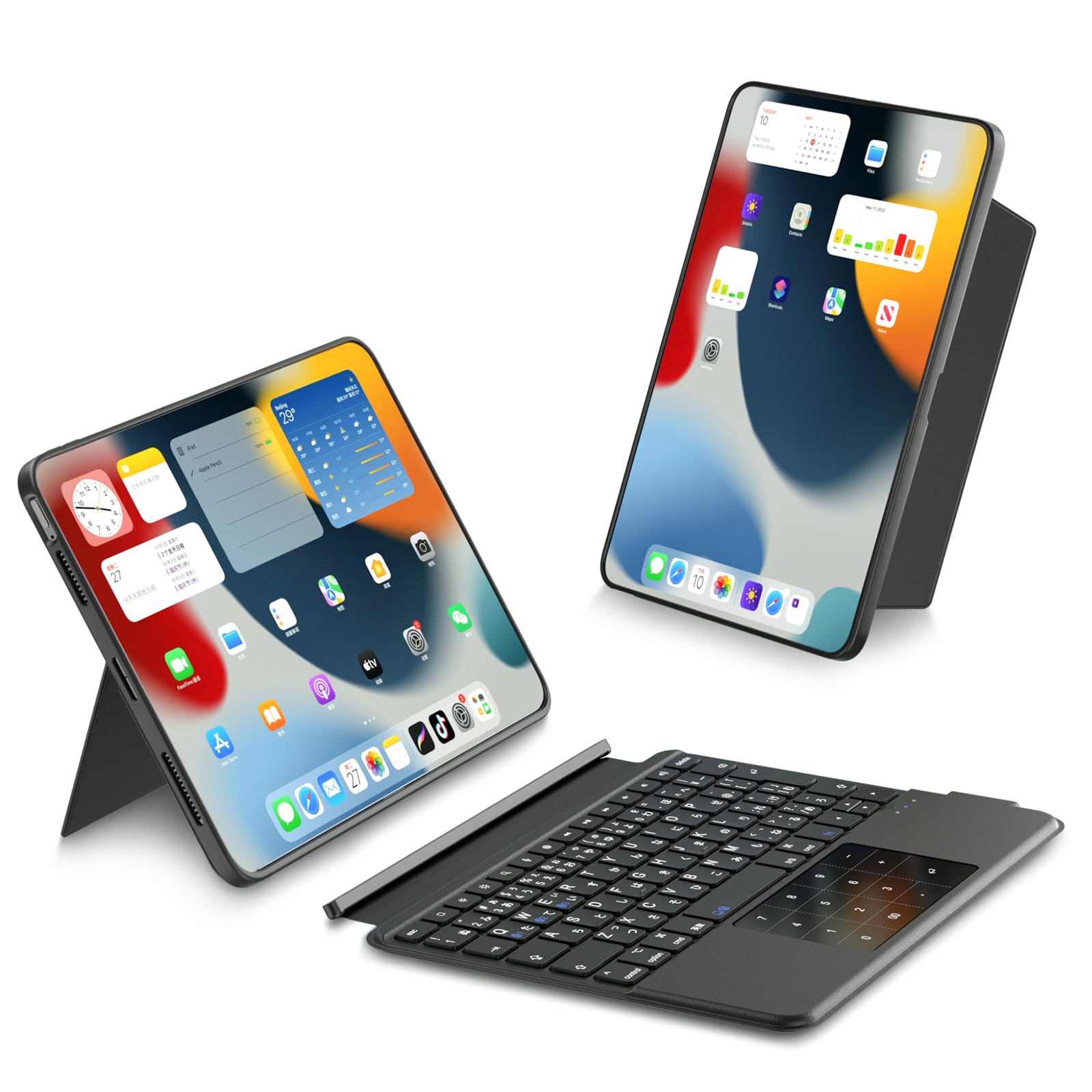 Amazon.co.jp: M5(2025) 対応｜作業効率MAX iClever キーボード 付き