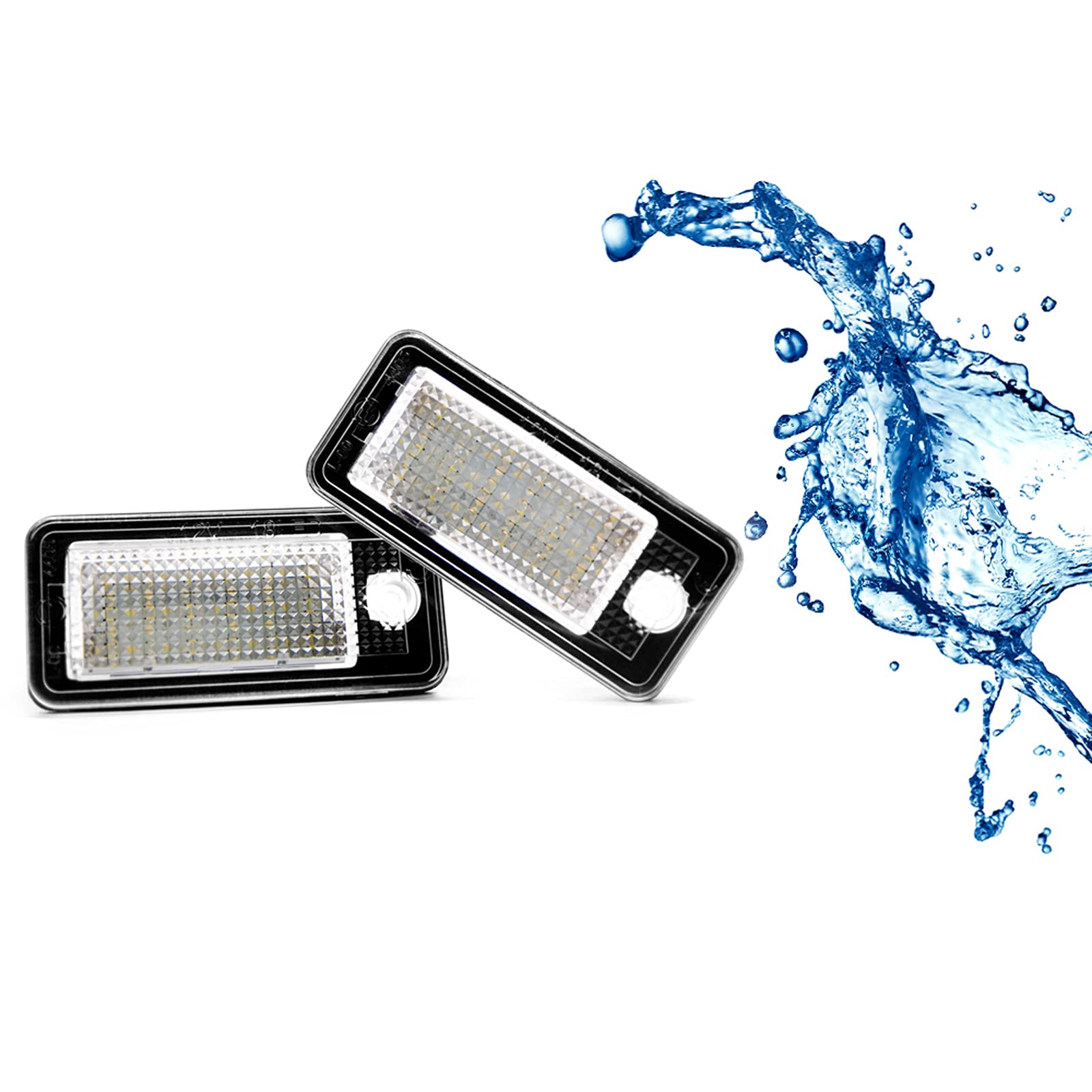 ILLUMINAZIONE TARGA PER VW PASSAT 3C5 Per AUDI A1 A4 A6 A7 Q5 Skoda Fabia EUR 17,41 - IT - Foto 14