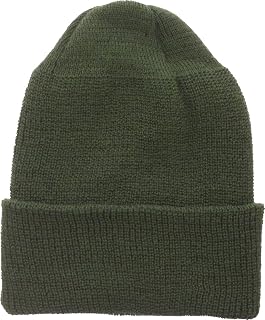 ARMYU Military Genuine GI Watch Cap Warm Winter USN Wool Beanie Solid Cuffed Army Hat